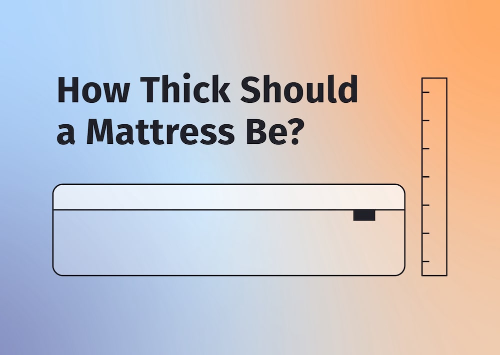Mattress thickness guide